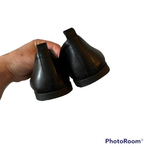 Everlane 40-Hour Flat Black Pointed Toe Dress Shoe Leather Womens Size 5.5 - Picture 5 of 6